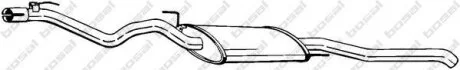 Глушник, алюм. сталь, задня частина VW VENTO 93-98 BOSAL 285-703