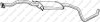 Резонатор Ford Escort 95-01 Алюмінізована сталь BOSAL 285-953 (фото 1)