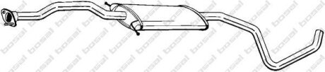 Резонатор Ford Escort 95-01 Алюмінізована сталь BOSAL 285-953