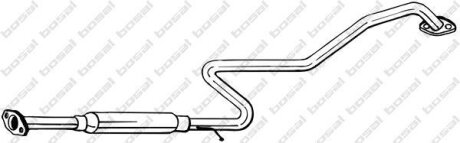 Резонатор Nissan Primera 96-02 Алюмінізована сталь BOSAL 286-125