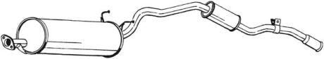 Задній. глушник,випускна сист. BOSAL 286-233