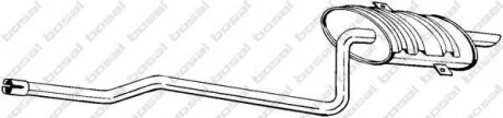 Задній. глушник,випускна сист. BOSAL 286-319