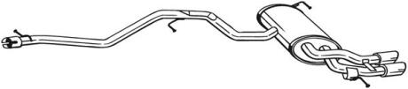 Задній. глушник,випускна сист. BOSAL 286-363