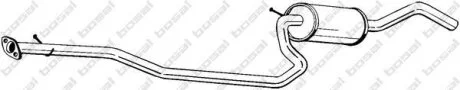 Резонатор Ford Fiesta 95-03, Mazda 121 96-02 Алюмінізована сталь BOSAL 286-955