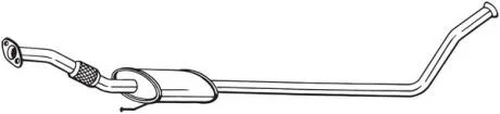Центр. глушник,випускна сист. BOSAL 287-615