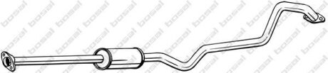 Резонатор Nissan Almera TI 00-03 Алюмінізована сталь BOSAL 288-073