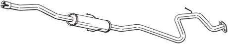 Проміжний глушник BOSAL 290-131