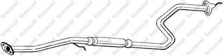 Центр. глушник,випускна сист. BOSAL 292-119