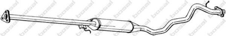Глушник середня частина HONDA CR-V 97-01 BOSAL 292-197