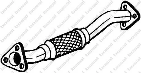 Глушник FIAT Ducato IV 06- алюмінізована сталь BOSAL 700-125