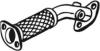 Труба проміжна Nissan Primastar 06-, OPEL Vivaro 06-14, Renault Trafic 06- Алюмінізована сталь BOSAL 700-135 (фото 1)