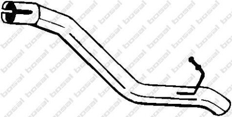 Труба проміжна Ford Focus 11- Алюмінізована сталь BOSAL 750-289