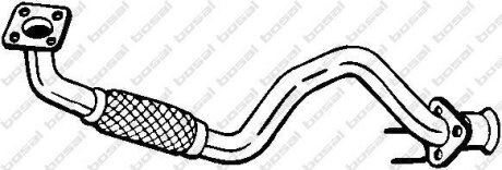 Труба проміжна SEAT Leon 00-06, SEAT Toledo 00-06, VW Bora 89-05, VW GOLF IV 99-06 Алюмінізована ста BOSAL 753-109