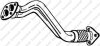 Вихлопна труба передній (вигнута) AUDI A4 B5, A6 C5, VW PASSAT B5 1.6/1.8 11.94-01.05 BOSAL 753-307 (фото 1)