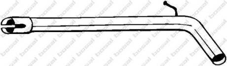 Труба выхлопного газа BOSAL 800-205