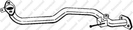 Глушник Nissan Almera 02- алюмінізована сталь BOSAL 803-009
