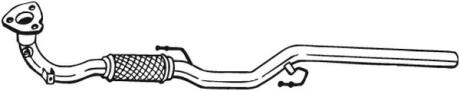 Труба проміжна SEAT Cordoba 02-06, SEAT IBIZA 02-06, Skoda Fabia 01-07, VW Polo 01-07 BOSAL 823-635