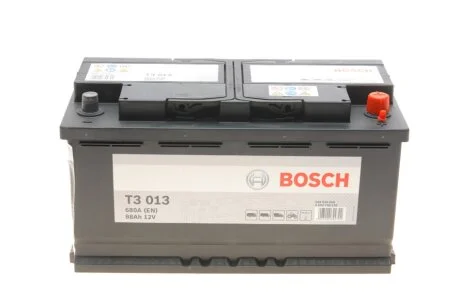 Аккумулятор 88Ah-12v (T3013) (353x174x190),R,EN680 !КАТ. -10% BOSCH 0 092 T30 130