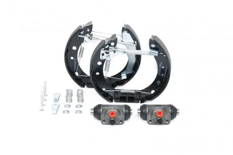 SZCZKI КОЛОДОК.+CYLINDERKI (КОМПЛЕКТ) NISSAN MICRA BOSCH 0 204 114 640