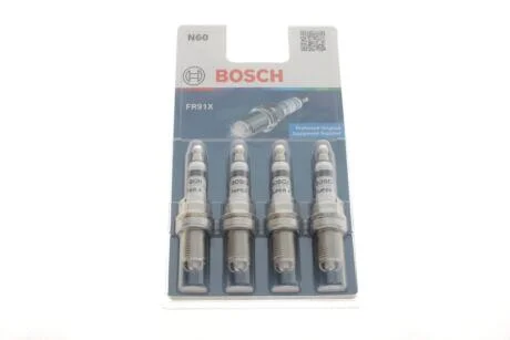Свіча запалювання (к-т 4 шт) BOSCH 0 242 222 804