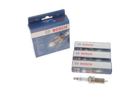 ,FR8SCE +42 свічки запалювання (к-т 4 шт) SUPER PLUS 0,9mm CITROEN, NISSAN X-Trail, PEUGEOT, FIAT, RENAULT 00- BOSCH 0 242 229 923