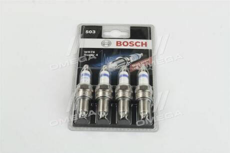 Свіча запалювання (к-т 4 шт) BOSCH 0 242 232 803