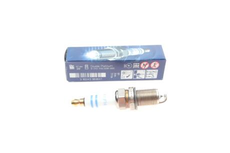 Свеча зажигания FR6DPP DOUBLE PLATINUM (PORSCHE) BOSCH 0 242 240 628