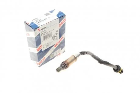 Лямбда-зонд (кількість дротів 4, 320мм) BMW 3 (E36), 3 (E46), 5 (E39), 5 (E60), 5 (E61), 7 (E38), 7 (E65, E66, E67), 8 (E31), X3 (E83), X5 (E53), Z3 (E36), Z4 (E85), Z8 (E52) 1.2-5.4 09.94- BOSCH 0 258 003 477