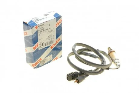 Лямбда-зонд (кількість дротів 3, 1236мм) (перед каталізатором) VOLVO 740, 760, 940, 960 ALFA ROMEO RZ, SZ AUDI 100 C3, 100 C4, 200 C3, 80 B2, 80 B3, 80 B4, 90 B2, 90 B3, A6 C4 1.2-6.0 08.82- BOSCH 0 258 003 957