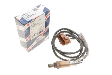 Лямбда-зонд (кількість дротів 4, 1370мм) AUDI A4 B5, A6 C5 SUZUKI BALENO VW CALIFORNIA T4 CAMPER, PASSAT B5, TRANSPORTER T4 1.2-2.8 01.95- BOSCH 0 258 005 160