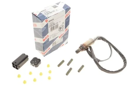 Лямбда-зонд (кількість дротів 4) (універсальні) BMW 5 (E34), 6 (E24), 7 (E32) BUICK CENTURY, LESABRE, RIVIERA, SKYLARK CADILLAC FLEETWOOD, SEVILLE CHEVROLET ALERO, AVALANCHE 0.8-6.0 12.77- BOSCH 0 258 005 732