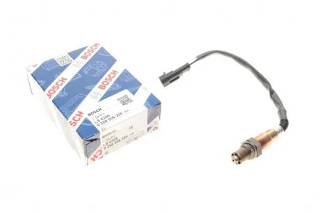 Лямбда-зонд (кількість дротів 4, 325мм) IVECO DAILY V, DAILY VI, CROSSWAY, EUROCARGO I-III, EUROCARGO V, STRALIS I, STRALIS II, S-WAY, URBANWAY, X-WAY ABARTH 500 / 595 / 695 1.2-8.7 03.96- BOSCH 0 258 006 206