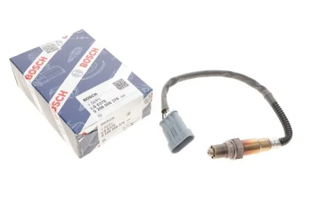 Лямбда-зонд (кількість дротів 4, 430мм) ALFA ROMEO 147, 156, GT, GTV, SPIDER FIAT BRAVO II, DOBLO, DOBLO/MINIVAN, DUCATO, FIORINO/MINIVAN, GRANDE PUNTO, IDEA, PALIO, PANDA, SIENA 1.2-3.2 06.95- BOSCH 0 258 006 376