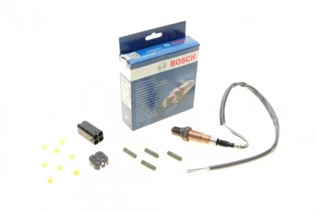 Лямбда-зонд (кількість дротів 4, 400мм) (універсальні) DS DS 3, DS 4, DS 5 MERCEDES A (W168), A (W169), B SPORTS TOURER (W245), C (C204), C (CL203), C T-MODEL (S203) 0.7-9.5 01.84- BOSCH 0 258 986 602