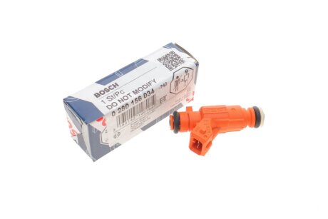 Форсунка паливна Citroen Berlingo, C2, C3, Elysee, Xsara 1.6i 2000.06-// Peugeot 1007, 206, 307, Partner 1.6i 2000.08- BOSCH 0 280 156 034
