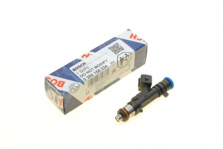 Паливний інжектор DACIA DOKKER, DOKKER EXPRESS/MINIVAN, LODGY, LOGAN, LOGAN EXPRESS, LOGAN II, LOGAN MCV, SANDERO, SANDERO II LADA LARGUS RENAULT KANGOO EXPRESS, KANGOO II 1.4-1.6LPG 09.04- BOSCH 0 280 158 034