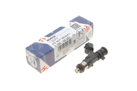 Паливний інжектор CITROEN BERLINGO, BERLINGO MULTISPACE, BERLINGO/MINIVAN, C2, C3 I, C3 PLURIEL, C4, C4 I, C4 II, XSARA PICASSO PEUGEOT 1007, 206, 207, 307, 308 I 1.6/1.6ALK/2.0 07.00- BOSCH 0 280 158 057