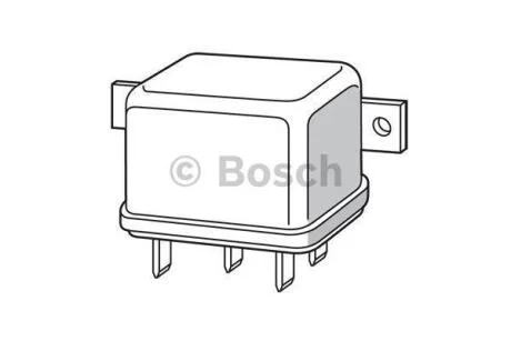 Реле повтор включ стартер BOSCH 0 331 800 003