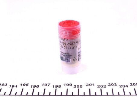 Накінечник форсунки ((EN) DHK) MERCEDES S (W140) DAEWOO KORANDO, MUSSO 2.9D/3.4D 01.93- BOSCH 0 434 250 176