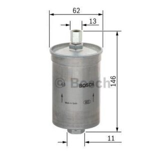 F5003 H=146mm Фильтр топливный AUDI, PORSCHE BOSCH 0 450 905 003