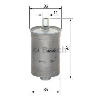 Фильтр топливный бенз. H=169mm DB W201/124/126 1,7-6,0 BOSCH 0 450 905 177 (фото 1)