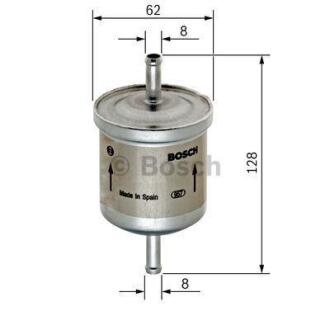 ,F5904 H=128mm фільтр паливний RENAULT Megane 1,4/1,6/2,0 96- Twingo 1,2 BOSCH 0 450 905 904