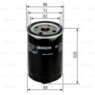 Фільтр масляний 4015 DAF (truck) BOSCH 0 451 104 015