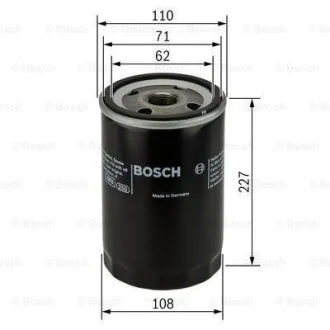 Фільтр масляний BOSCH 0 451 301 156