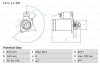 "Стартер " BOSCH 0 986 016 330 (фото 1)