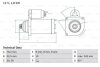 VW Стартер T4 1.9-2.4/2.5D/TD 90- BOSCH 0 986 016 990 (фото 1)