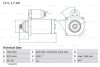 СТАРТЕР 12V SEAT SKODA VW BOSCH 0 986 020 250 (фото 1)