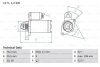 Стартер BMW 3(E90) 04- 1.2 kW BOSCH 0 986 020 890 (фото 1)