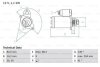 Стартер VAG 04- 1.2 kW BOSCH 0 986 021 210 (фото 1)