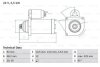 Стартер SCANIA TRUCK 3 kW BOSCH 0 986 021 480 (фото 1)